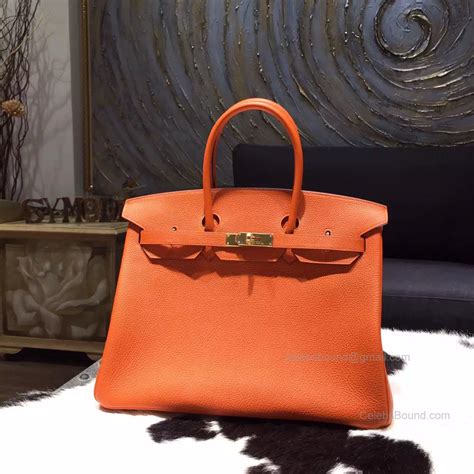 hermes birkin orange togo|Hermes Birkin bags official website.